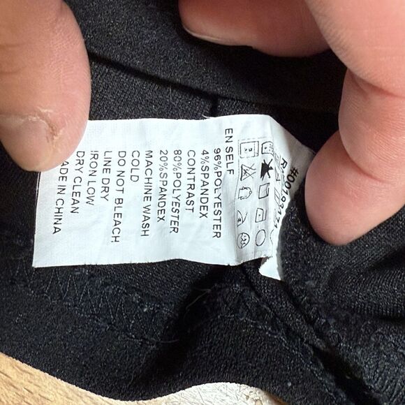 Forever 21 Black Floral Embroidered Sleeveless Party Dress Holiday Mesh Size S - Picture 8 of 11